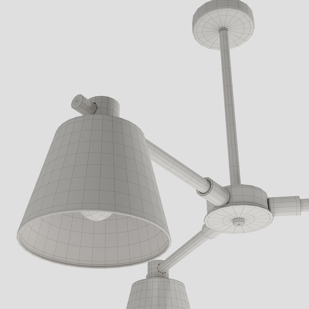 Lampatron Natura A 3 lamps 3D model_5