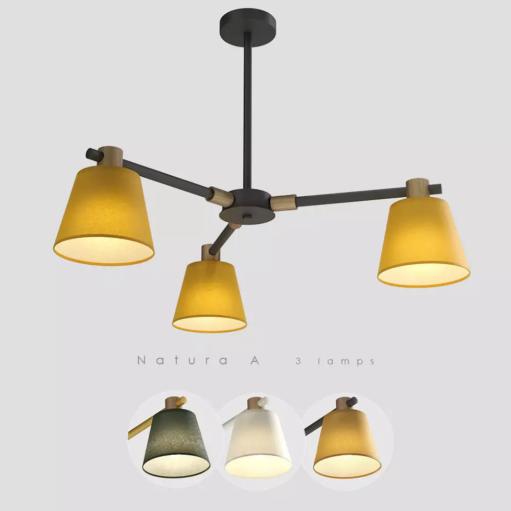 Lampatron Natura A 3 lamps 3D model_0