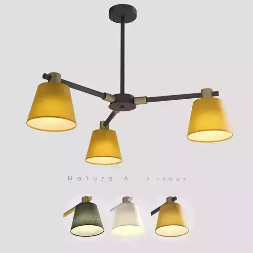 Lampatron Natura A 3 lamps 3D model