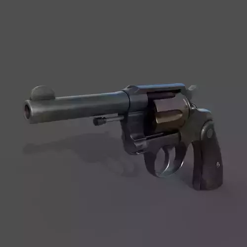 Shotgun - Highpoly Model revolver