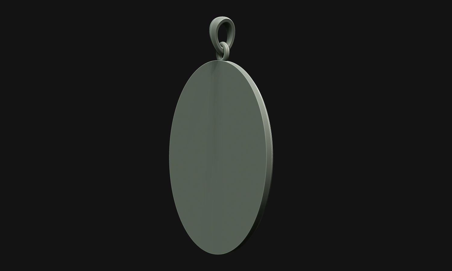 Sai Baba Coin Pendant 3D print model_15