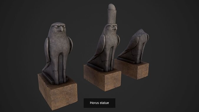 Collection of ancient Egyptian statues Collection of ancient Egyptian statues