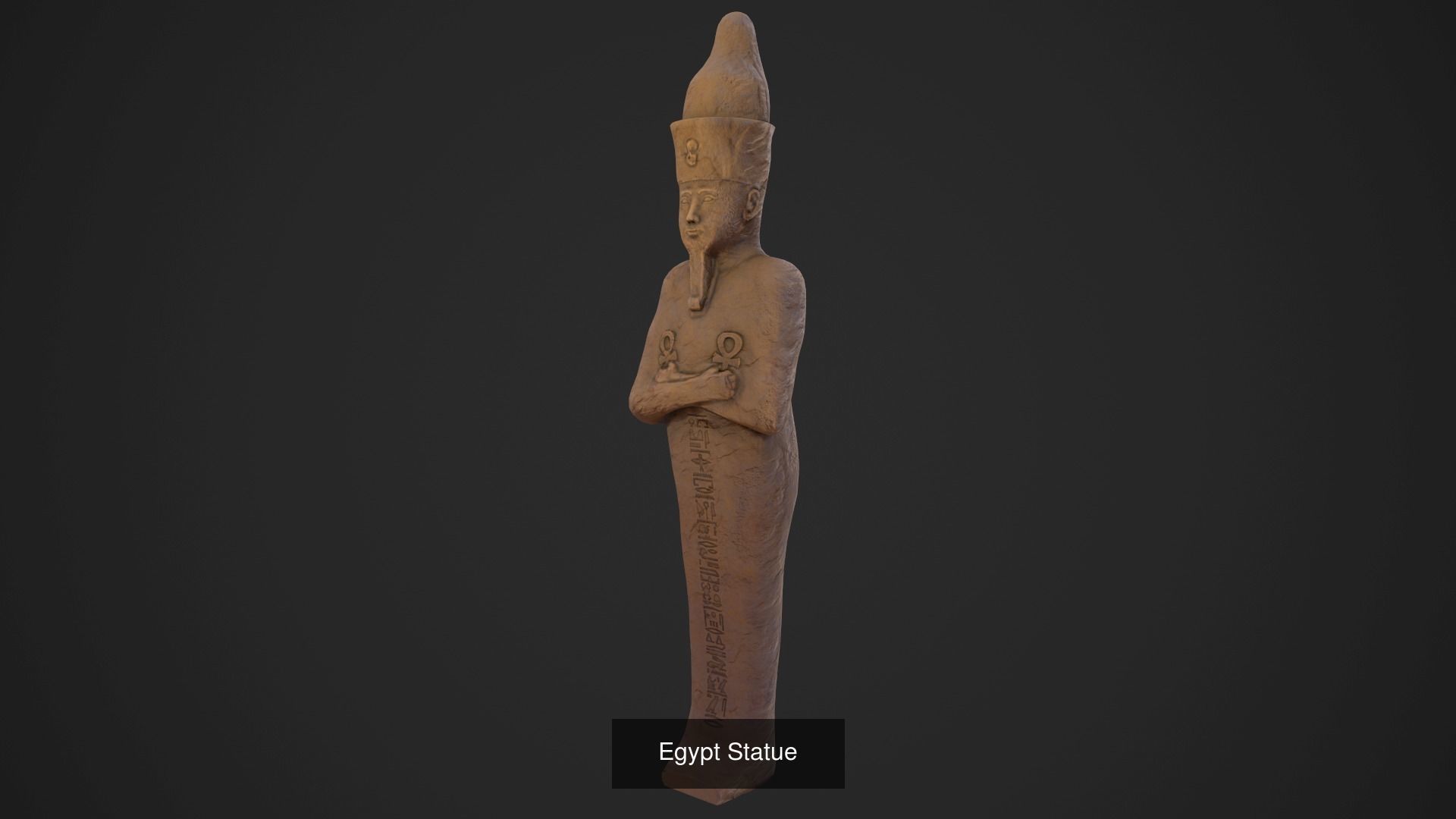 Collection of ancient Egyptian statues _4