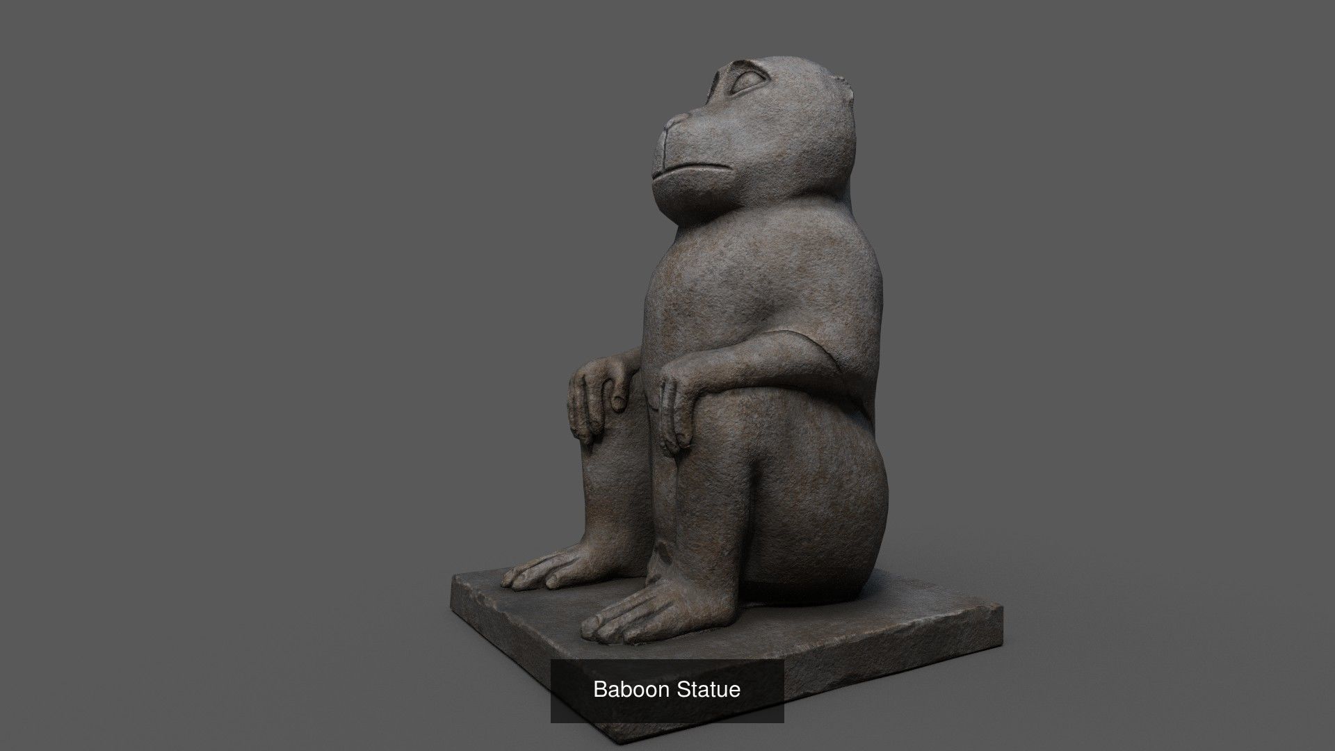 Collection of ancient Egyptian statues _1