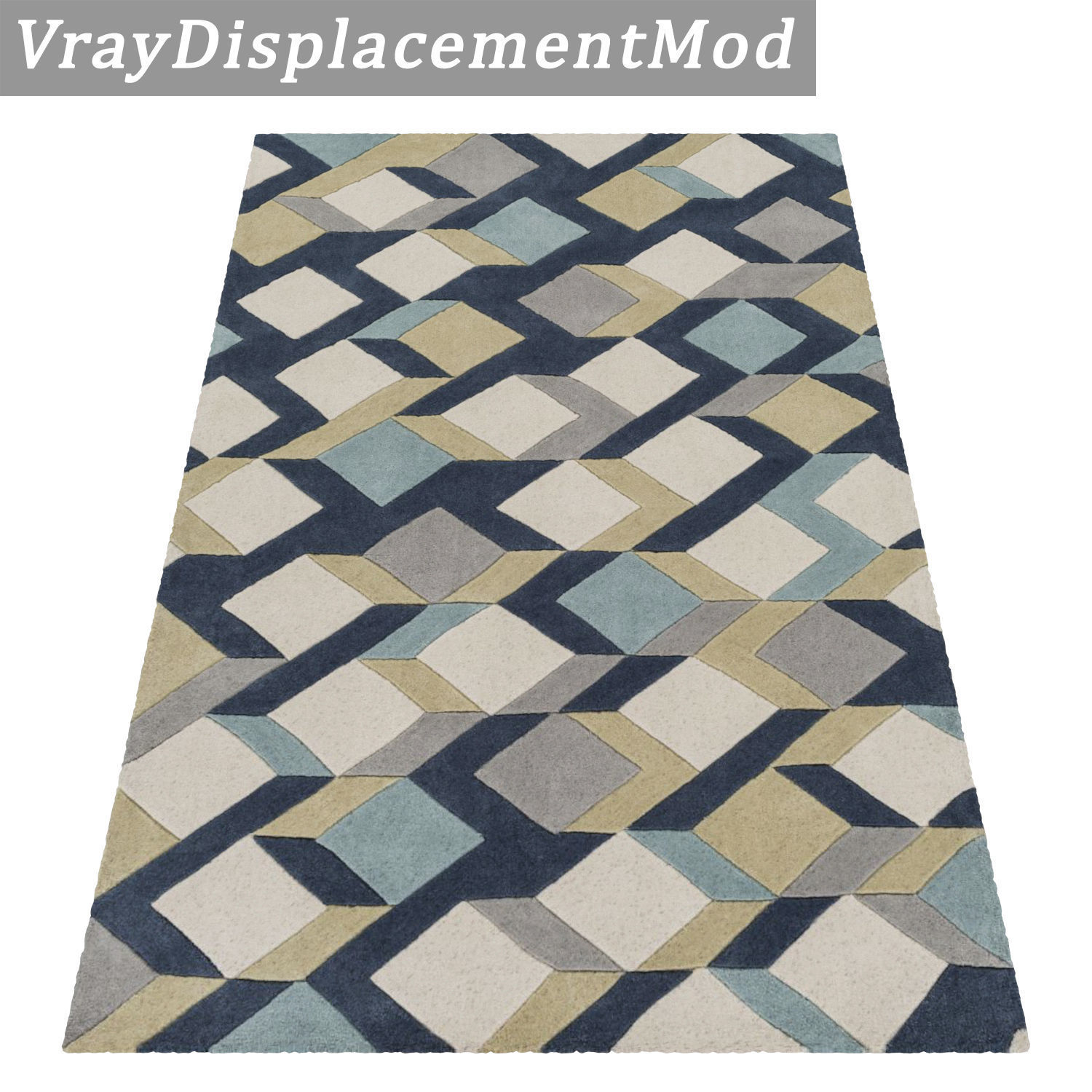 Rug Set 1239 3D model_3