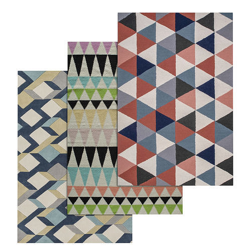 Rug Set 1239 3D model