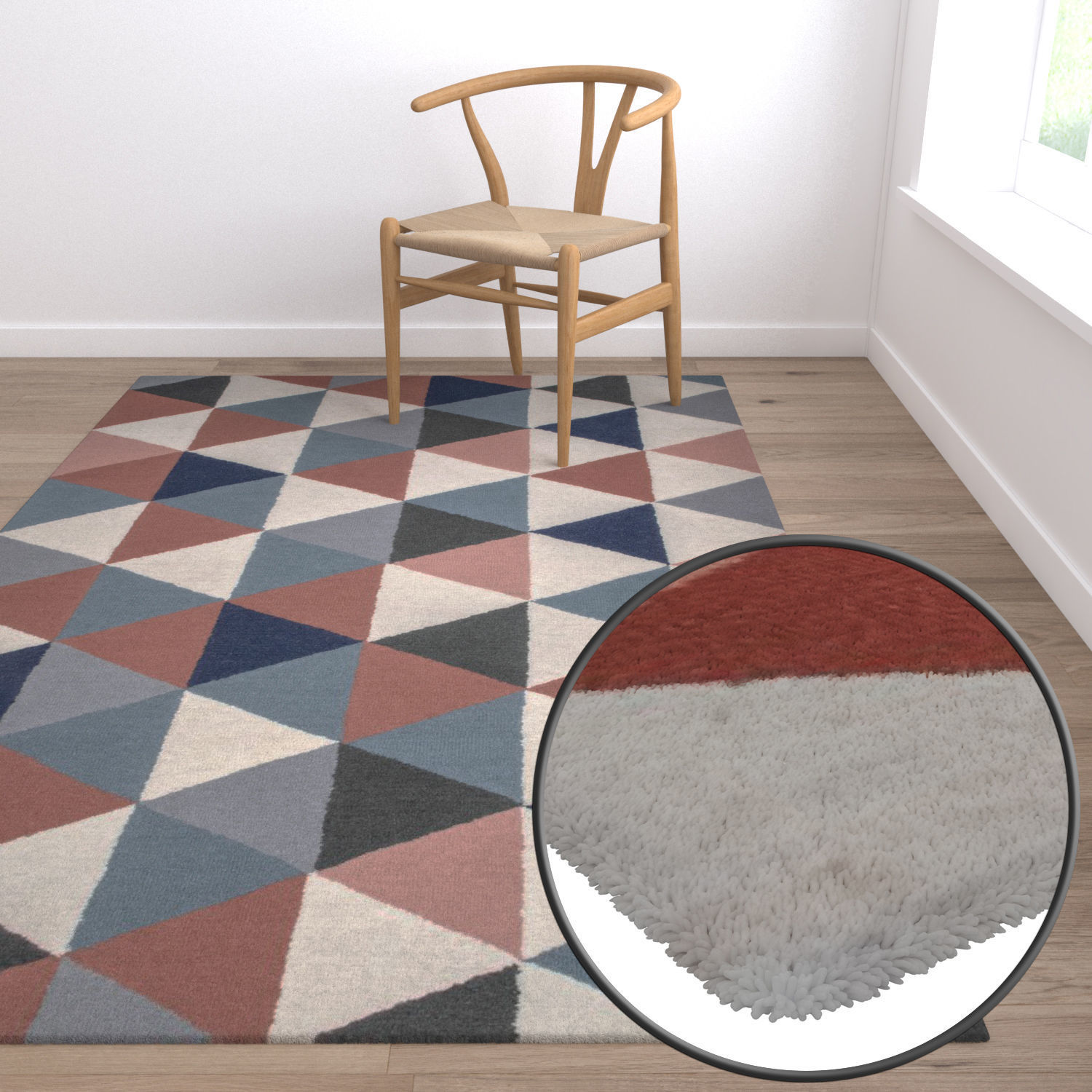 Rug Set 1239 3D model_5