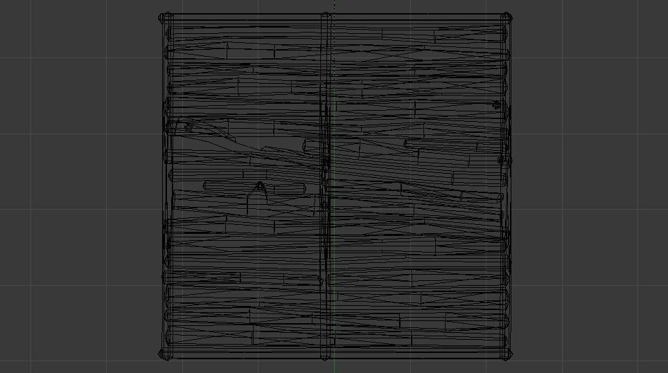 Wooden Floor  Low-poly 3D model_14