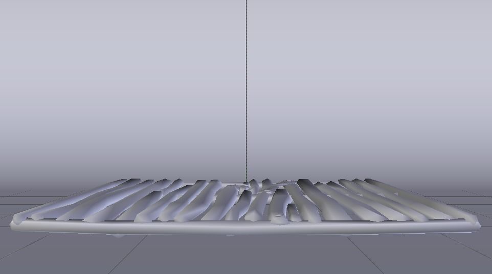 Wooden Floor  Low-poly 3D model_9