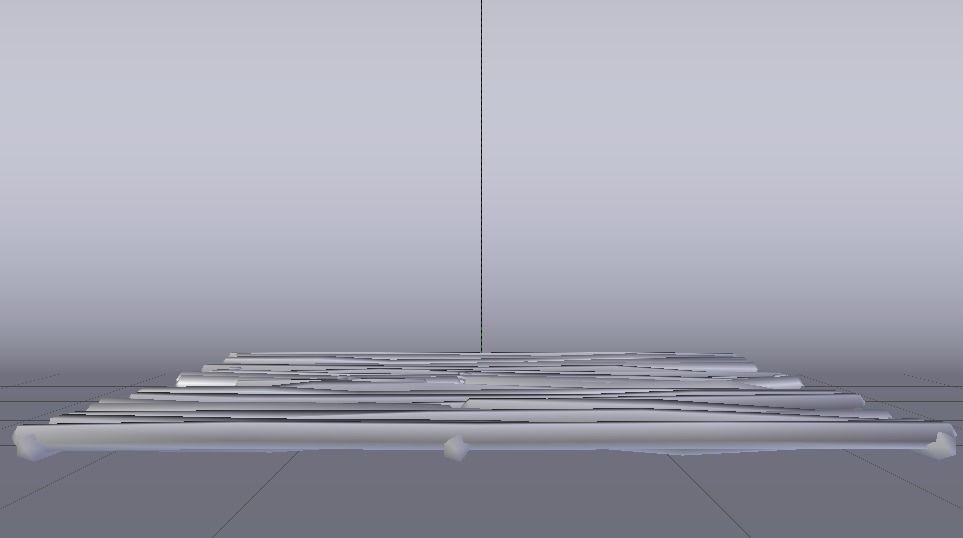 Wooden Floor  Low-poly 3D model_10