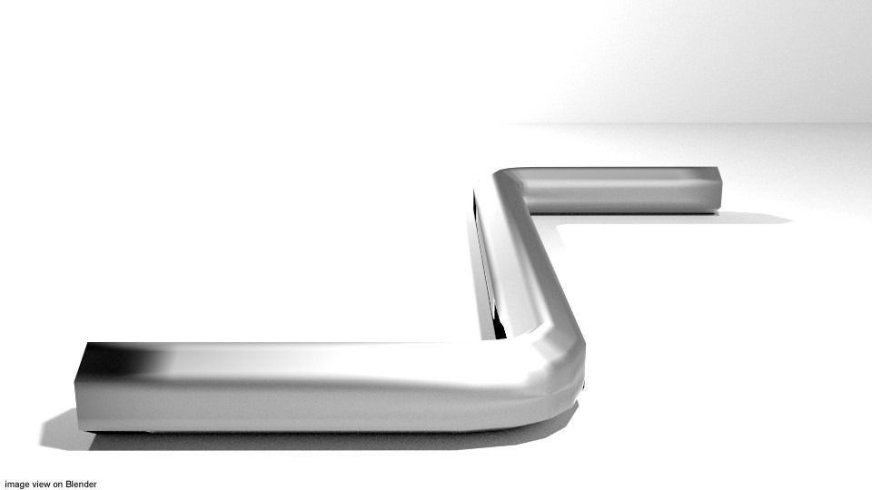 Mechanical Handtools - Hex key Wrench 3D model_1