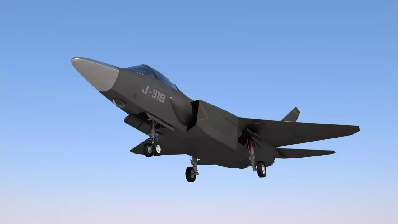 J-31 Gyrfalcon 3D model_0