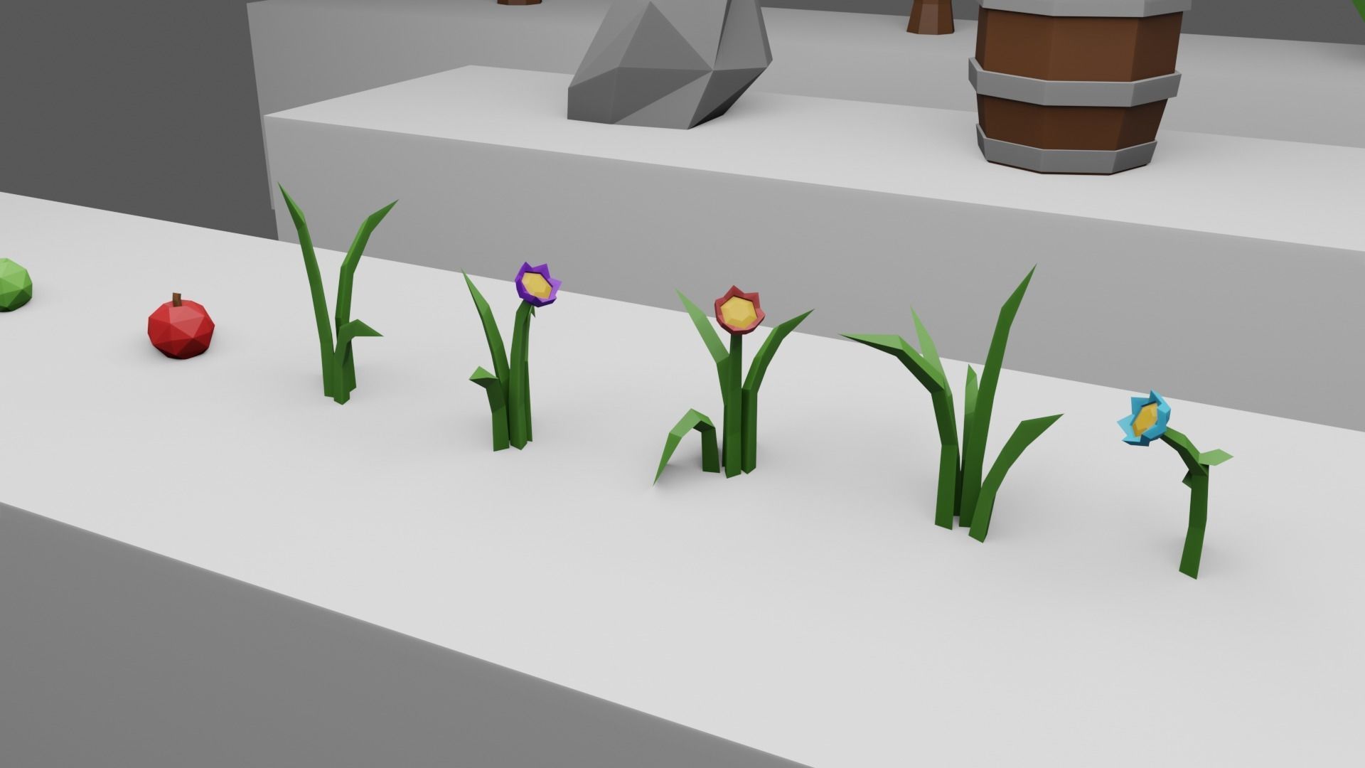 Adventure Pack Free low-poly 3D model_2