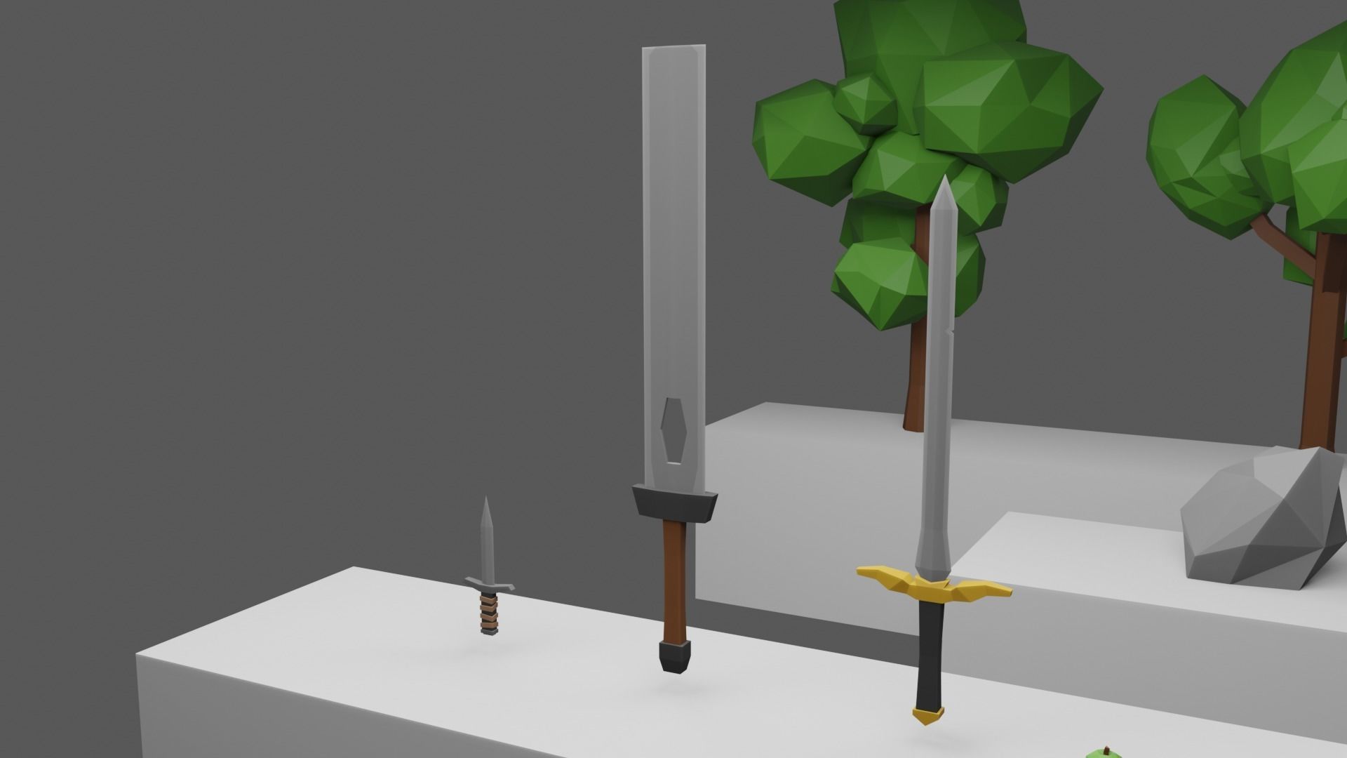 Adventure Pack Free low-poly 3D model_1