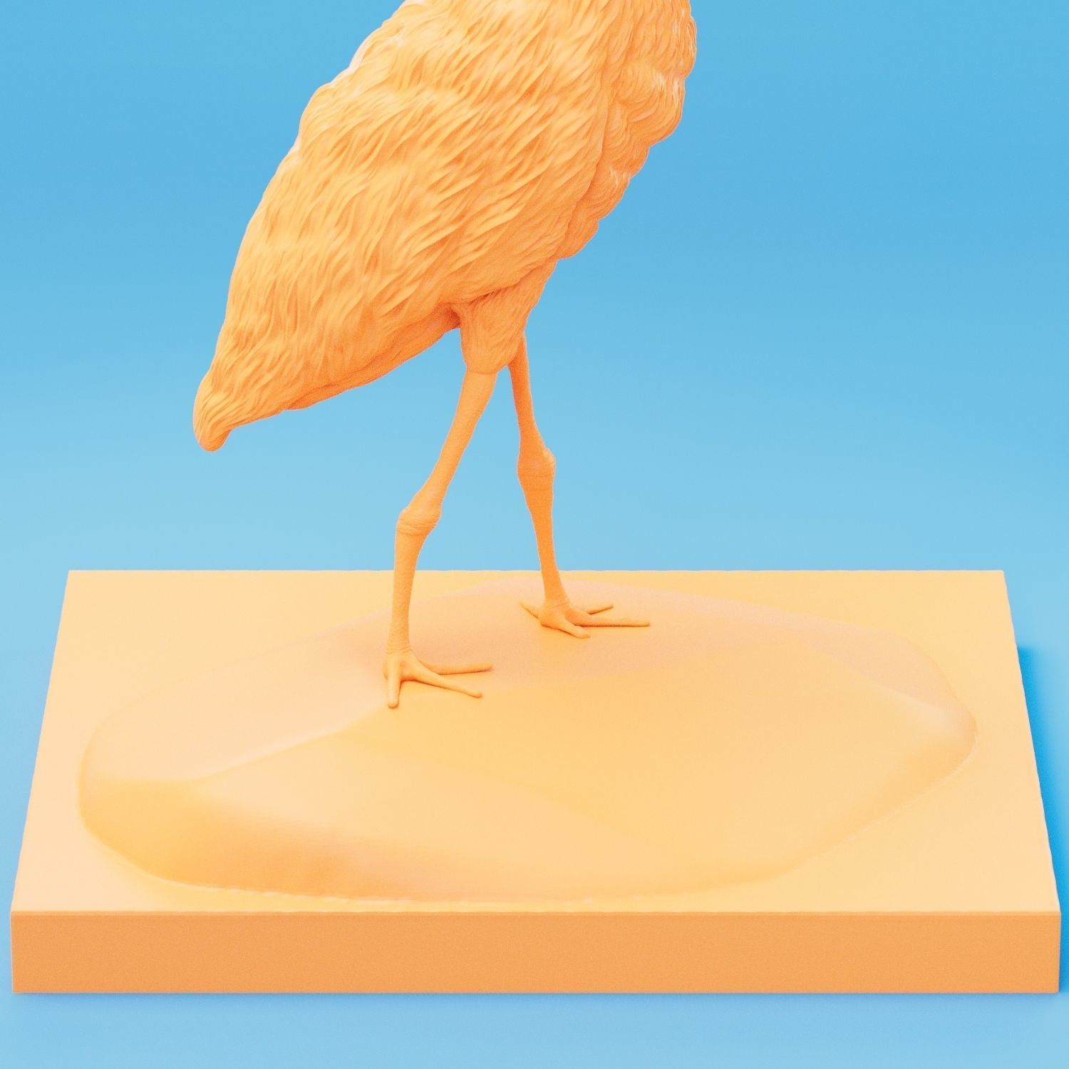 Shoebill bird 3d model for 3d printing 3D print model_5