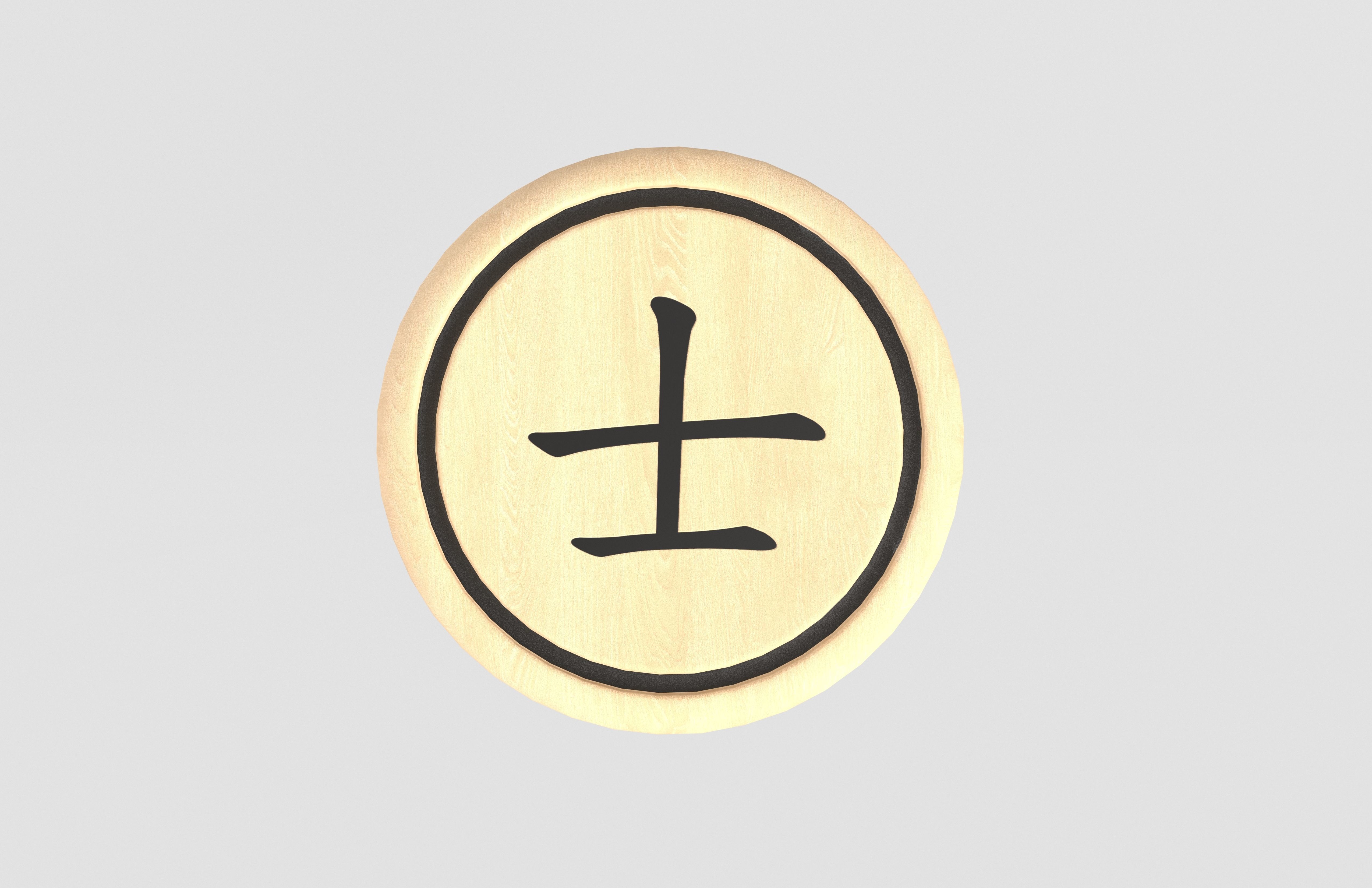 Chinese Chess Pack Vol 4 Low-poly 3D model_4