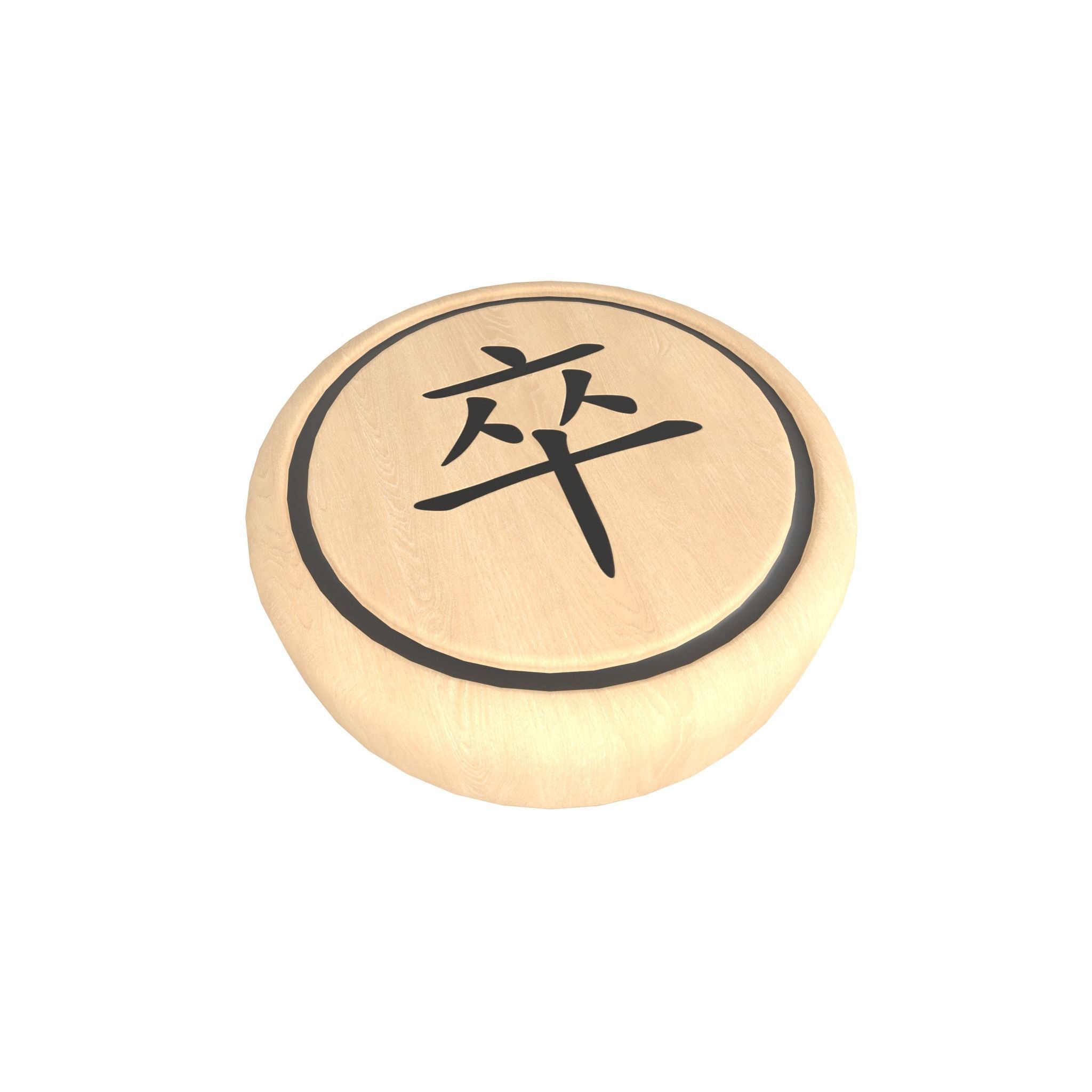 Chinese Chess Pack Vol 4 Low-poly 3D model_29