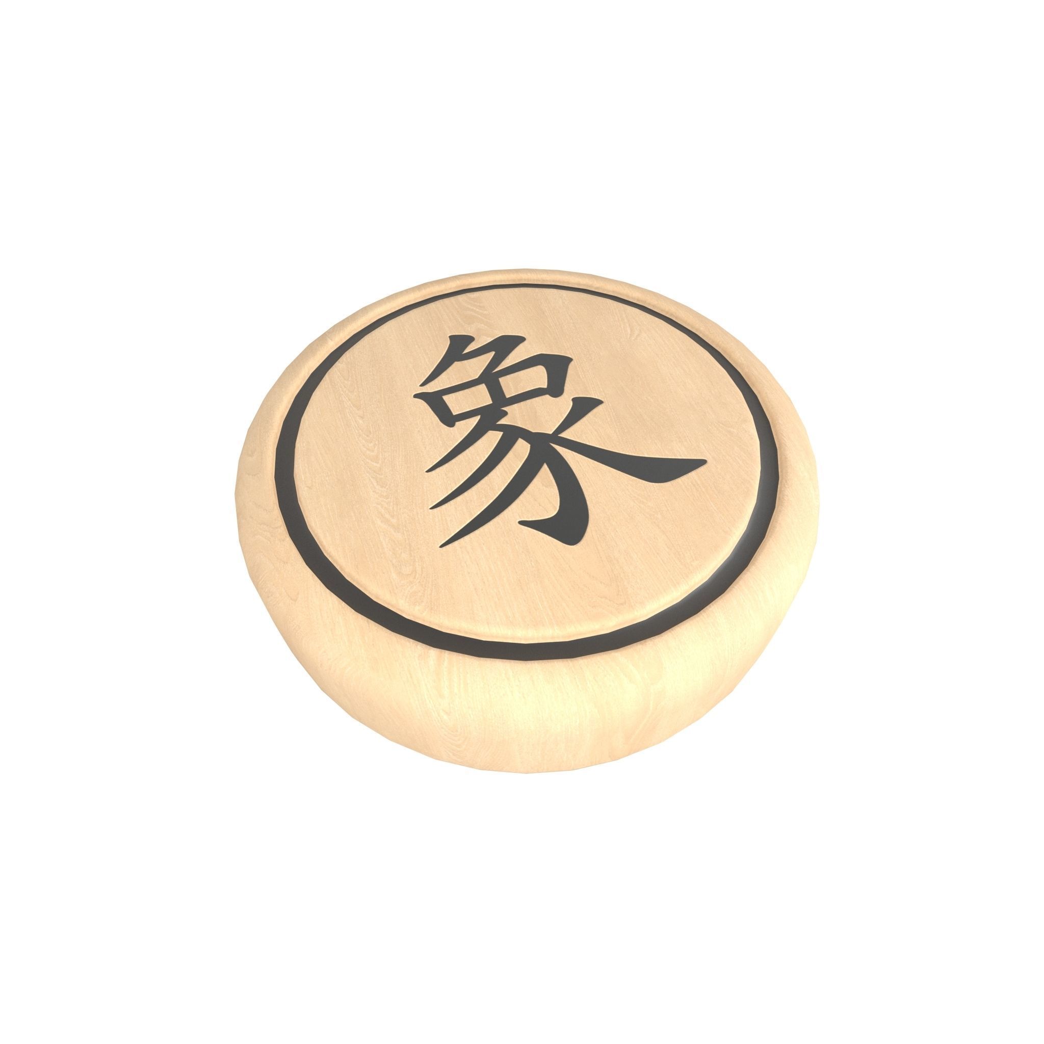 Chinese Chess Pack Vol 4 Low-poly 3D model_13