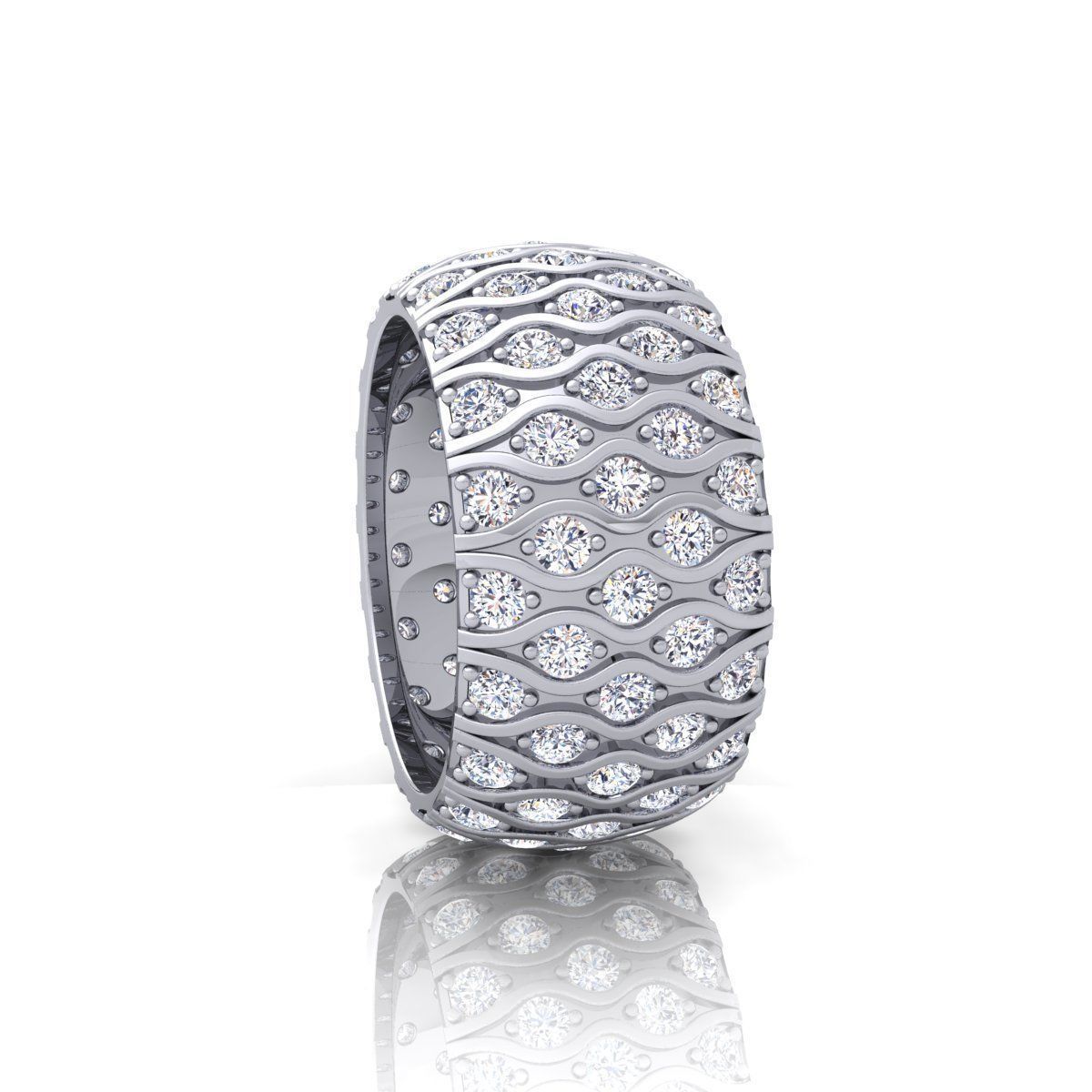 Mens Ring 02 3D print model_10