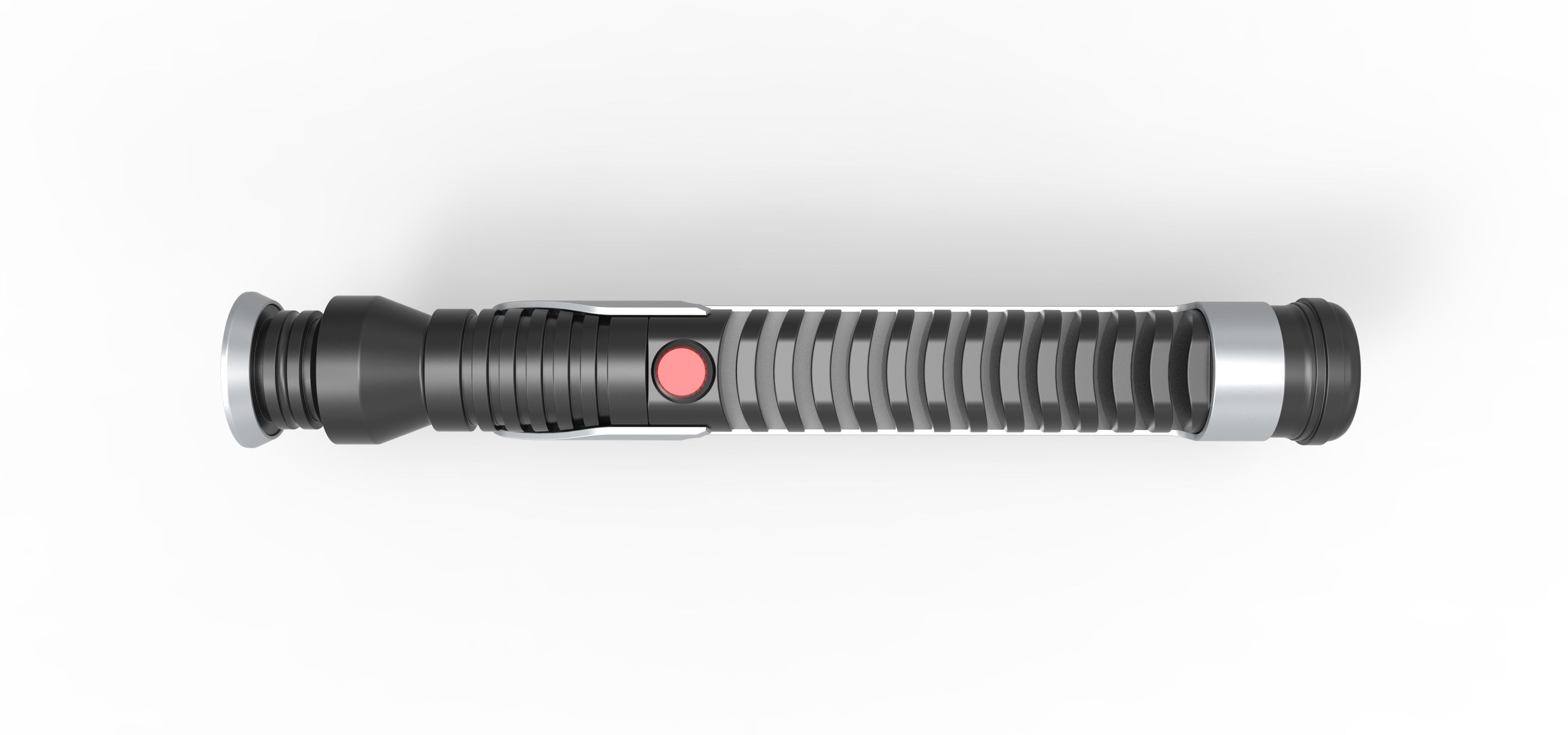 Lightsaber of Qui Gon from Star Wars Phantom Menace 1999 3D print model_7
