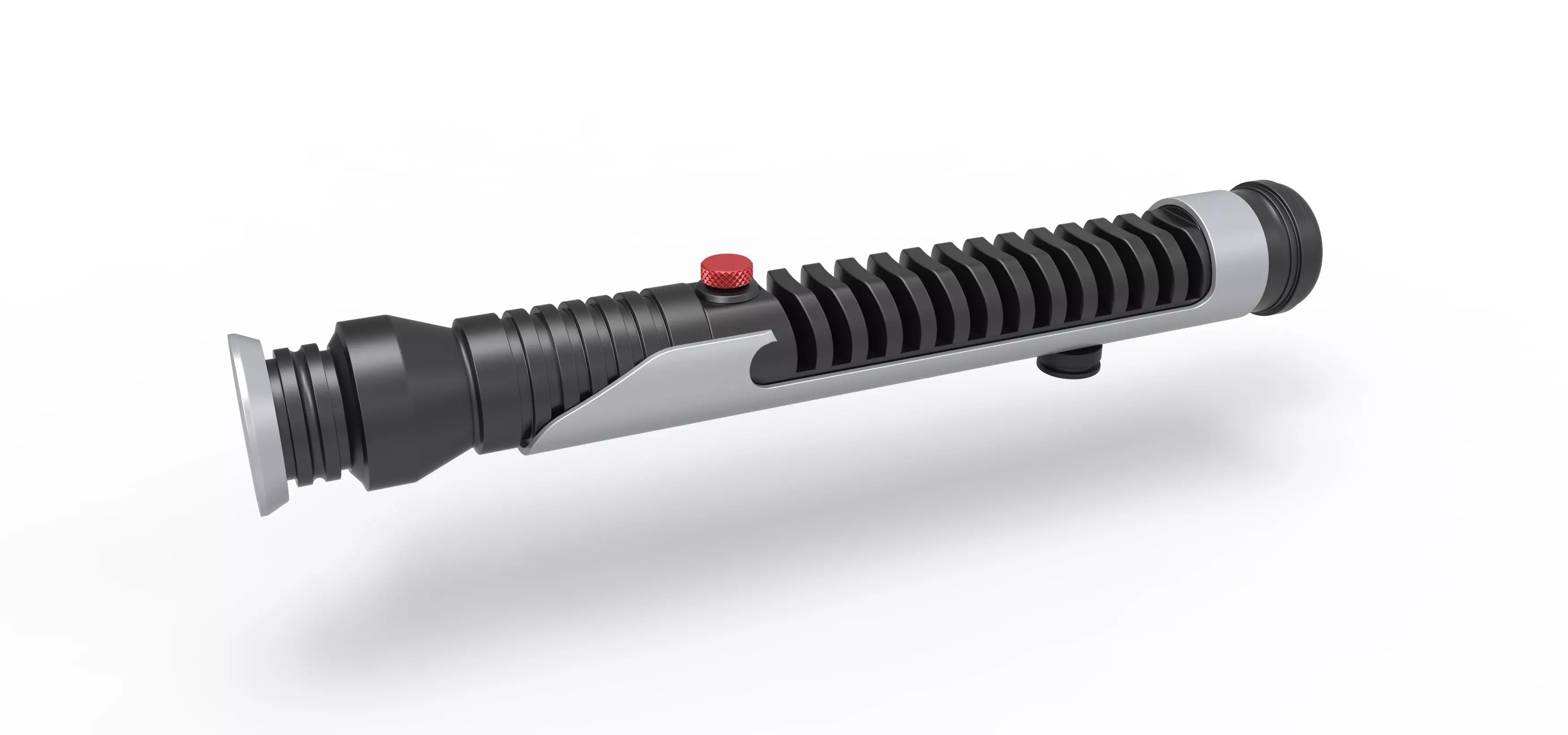 Lightsaber of Qui Gon from Star Wars Phantom Menace 1999 3D print model_0