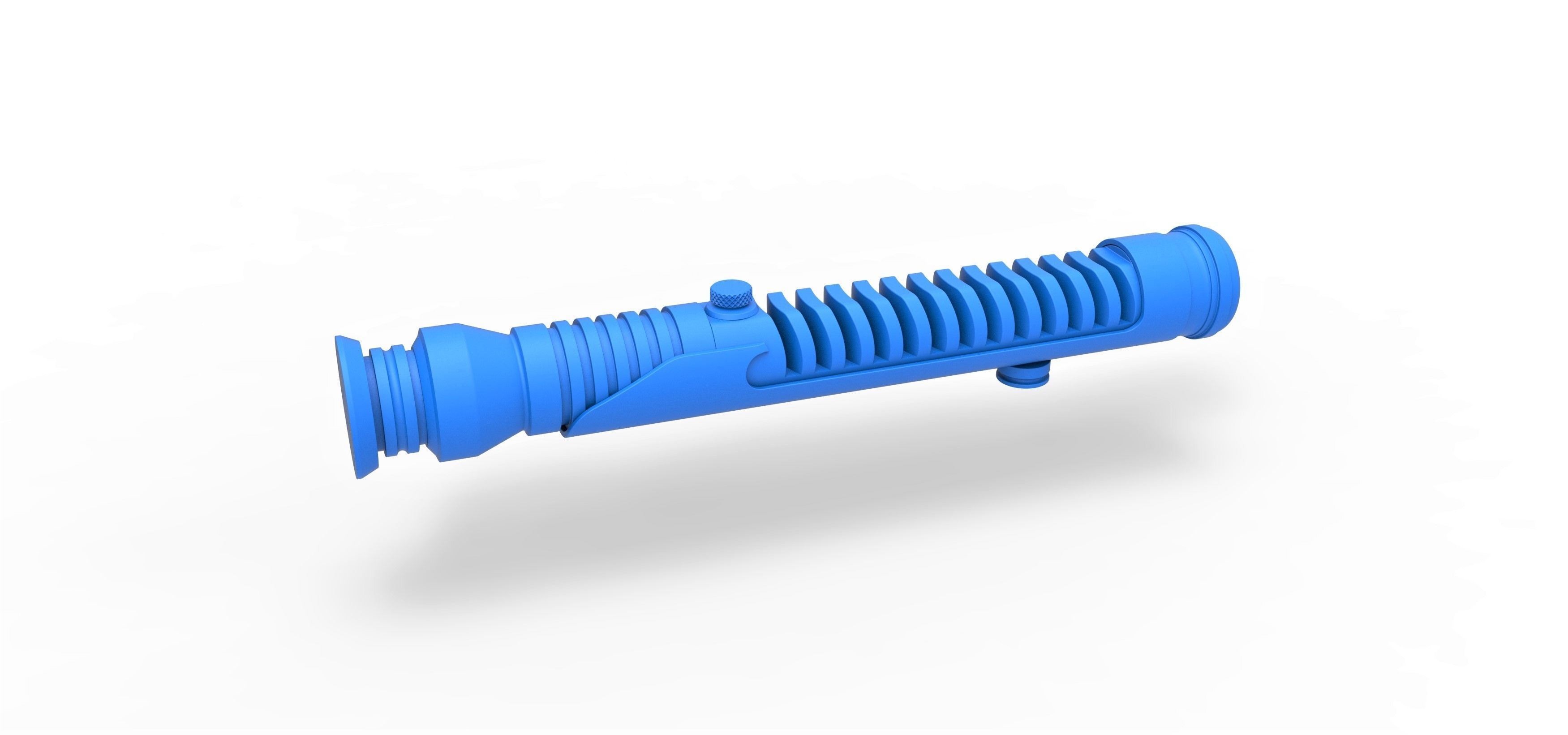 Lightsaber of Qui Gon from Star Wars Phantom Menace 1999 3D print model_11