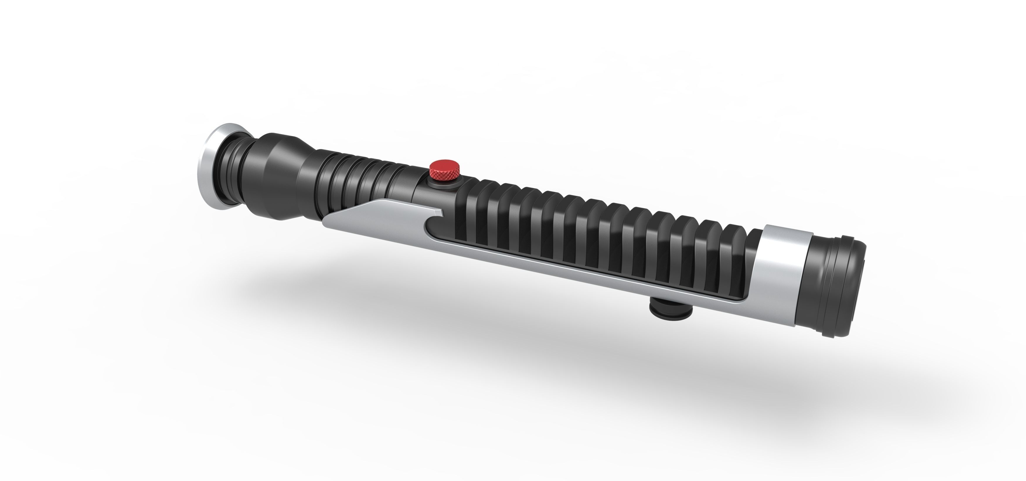 Lightsaber of Qui Gon from Star Wars Phantom Menace 1999 3D print model_8