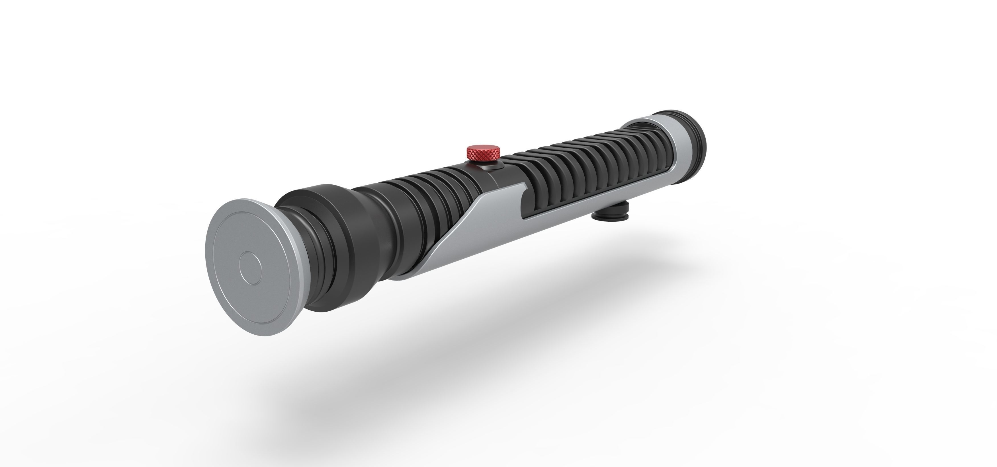 Lightsaber of Qui Gon from Star Wars Phantom Menace 1999 3D print model_2