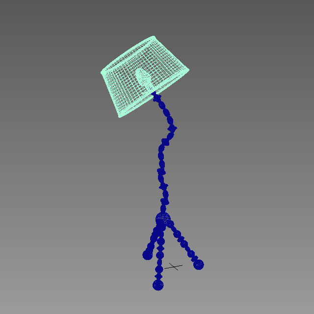Floor Lamp 3D model_4