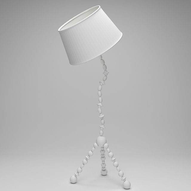 Floor Lamp 3D model_1