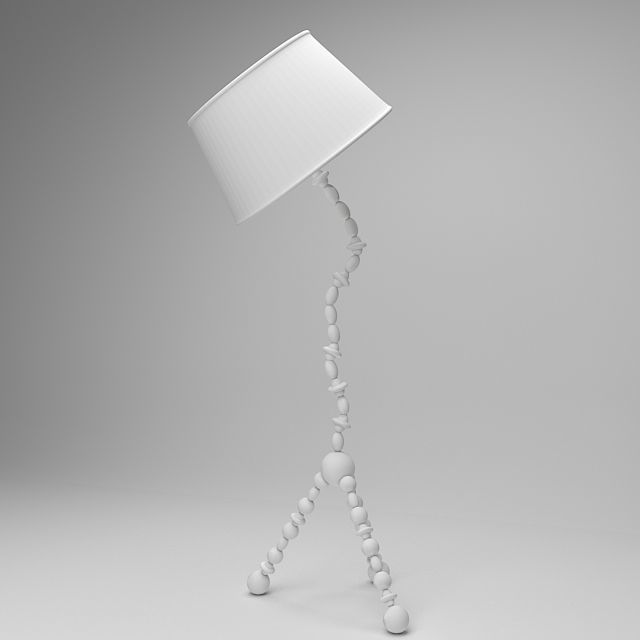 Floor Lamp 3D model_2