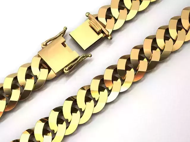 10 MM CHAIN LINK FOR BRACELETS OR NECKLACE 3D print model