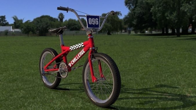 bicycle bmx bike 3D model