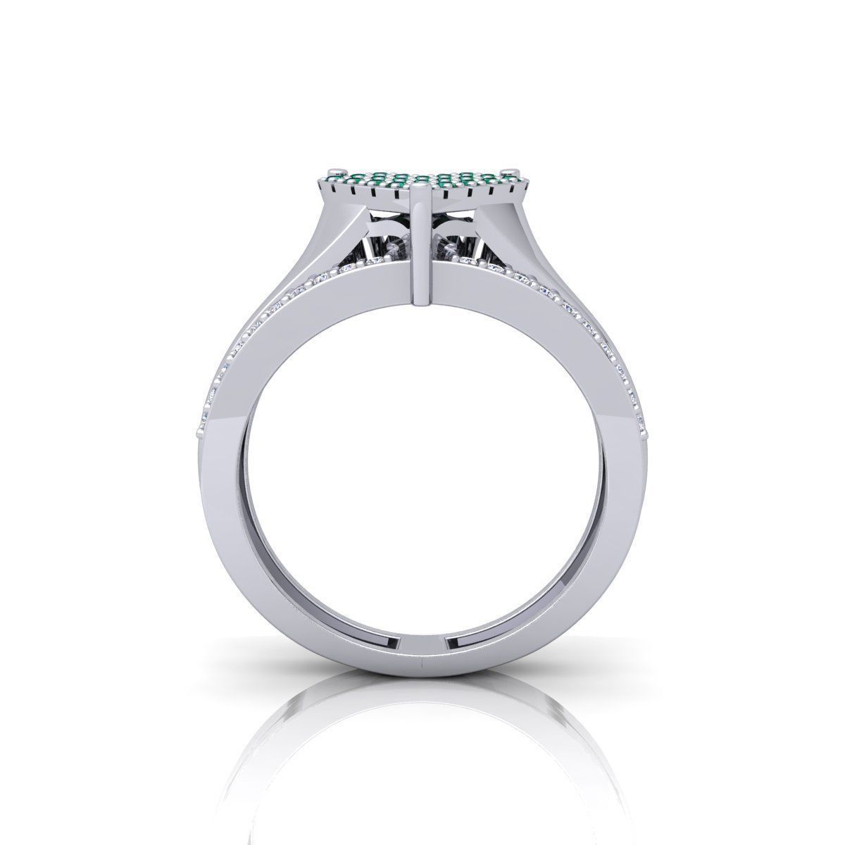 Heart Ring 3D print model_7