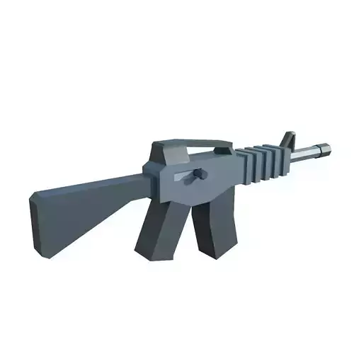 Lowpoly guns ar - rifle