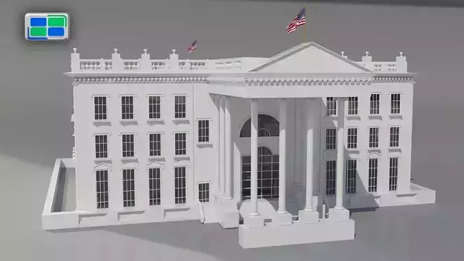 White House  3D model