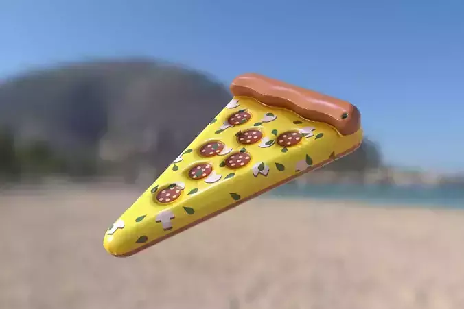 Inflatable water or pool toy Pizza
