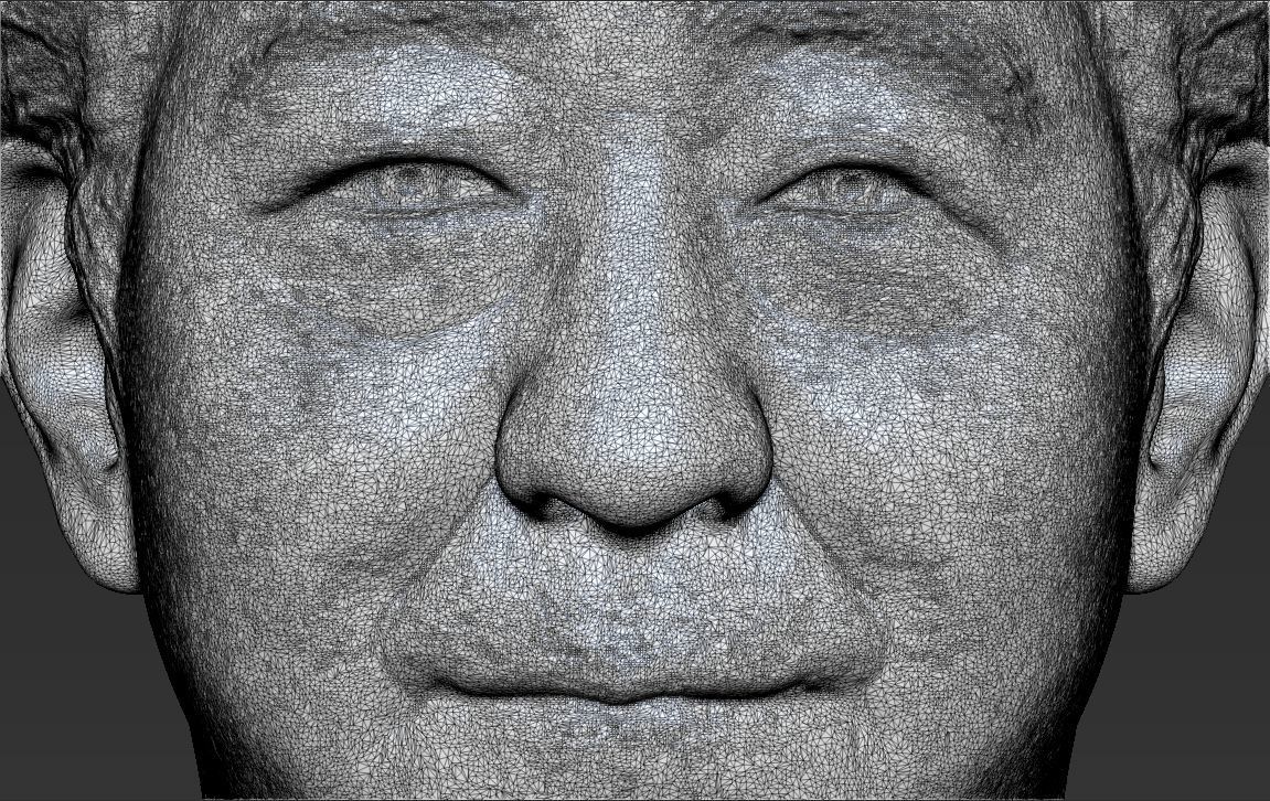 Shinzo Abe bust 3D printing ready stl obj formats 3D print model_29