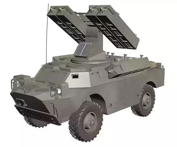 Gaskin 9K31 Strela Rocket Vehicle