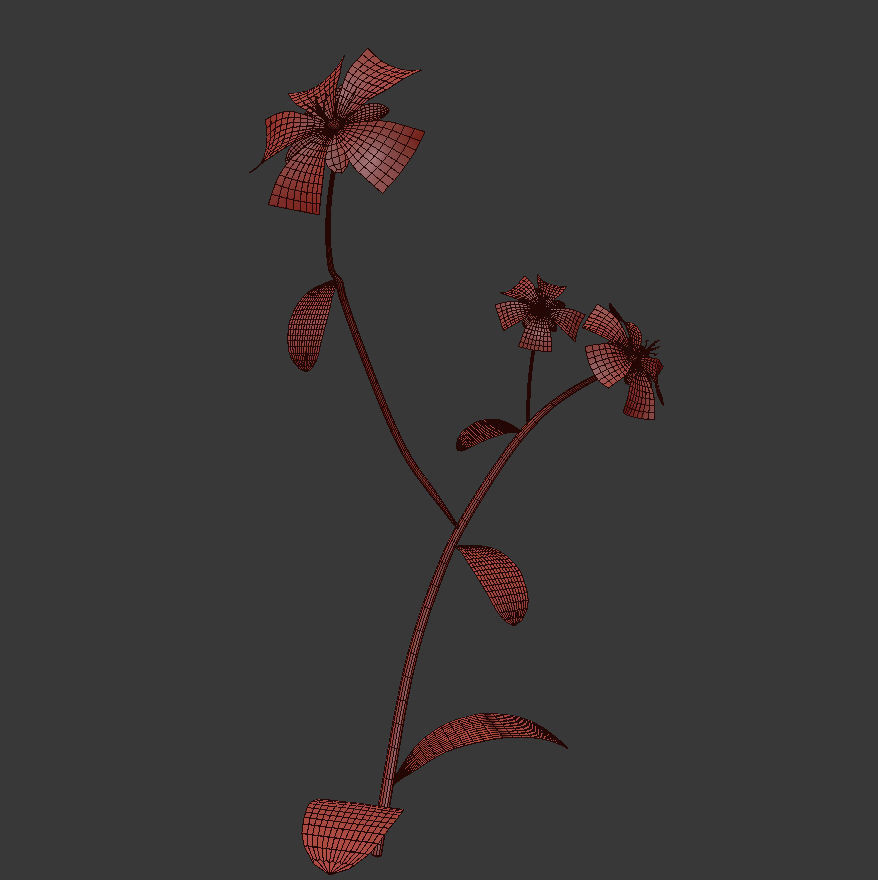 ANIMATED FLOWERS COLLECTION 3D model_33
