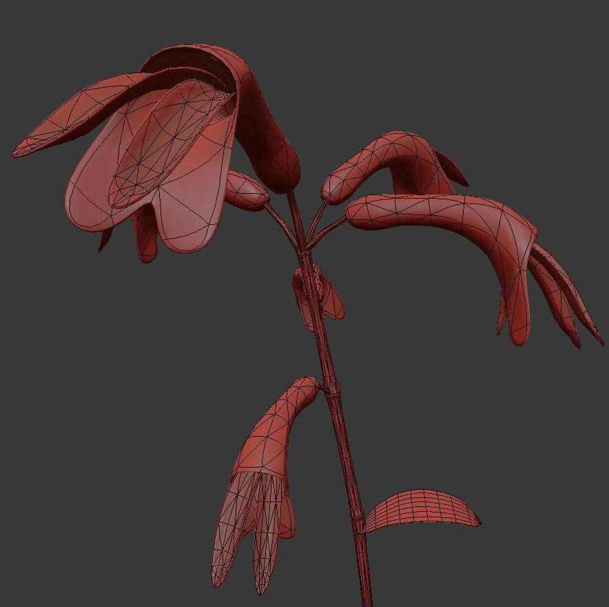 ANIMATED FLOWERS COLLECTION 3D model_25