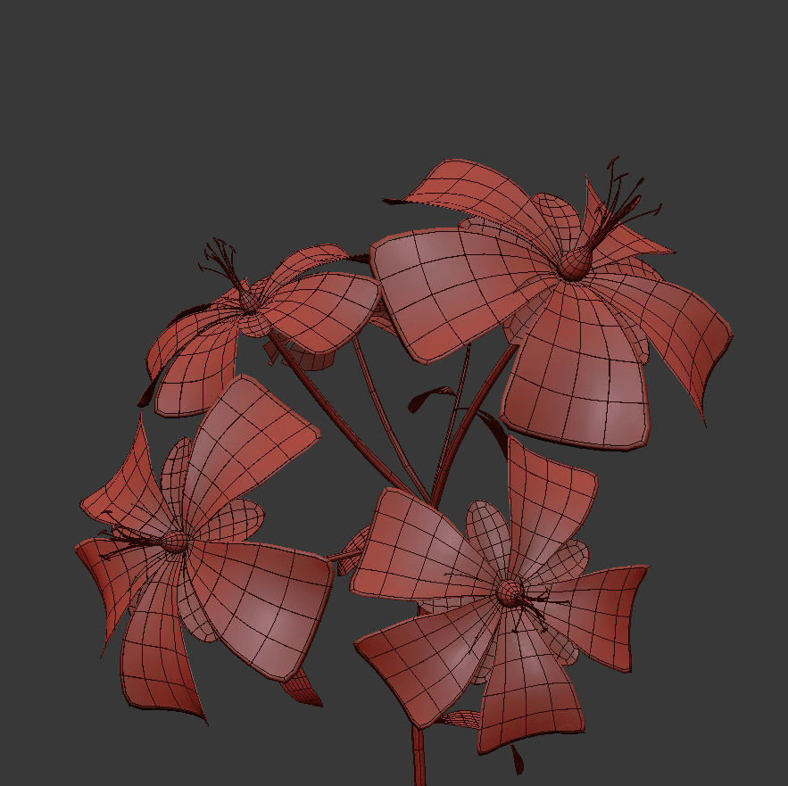 ANIMATED FLOWERS COLLECTION 3D model_39
