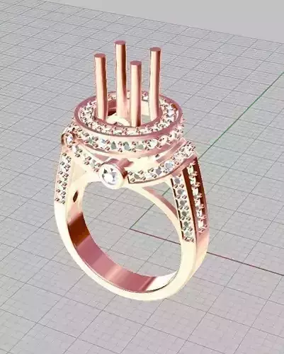 circular ring 3D print model