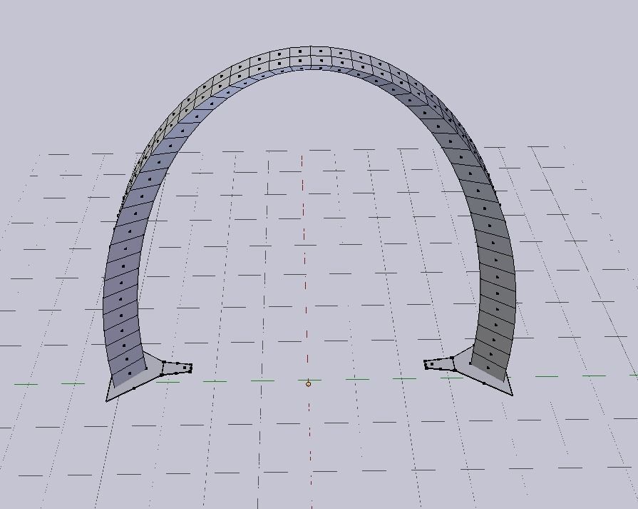 The Gateway Arch Low-poly 3D model_5