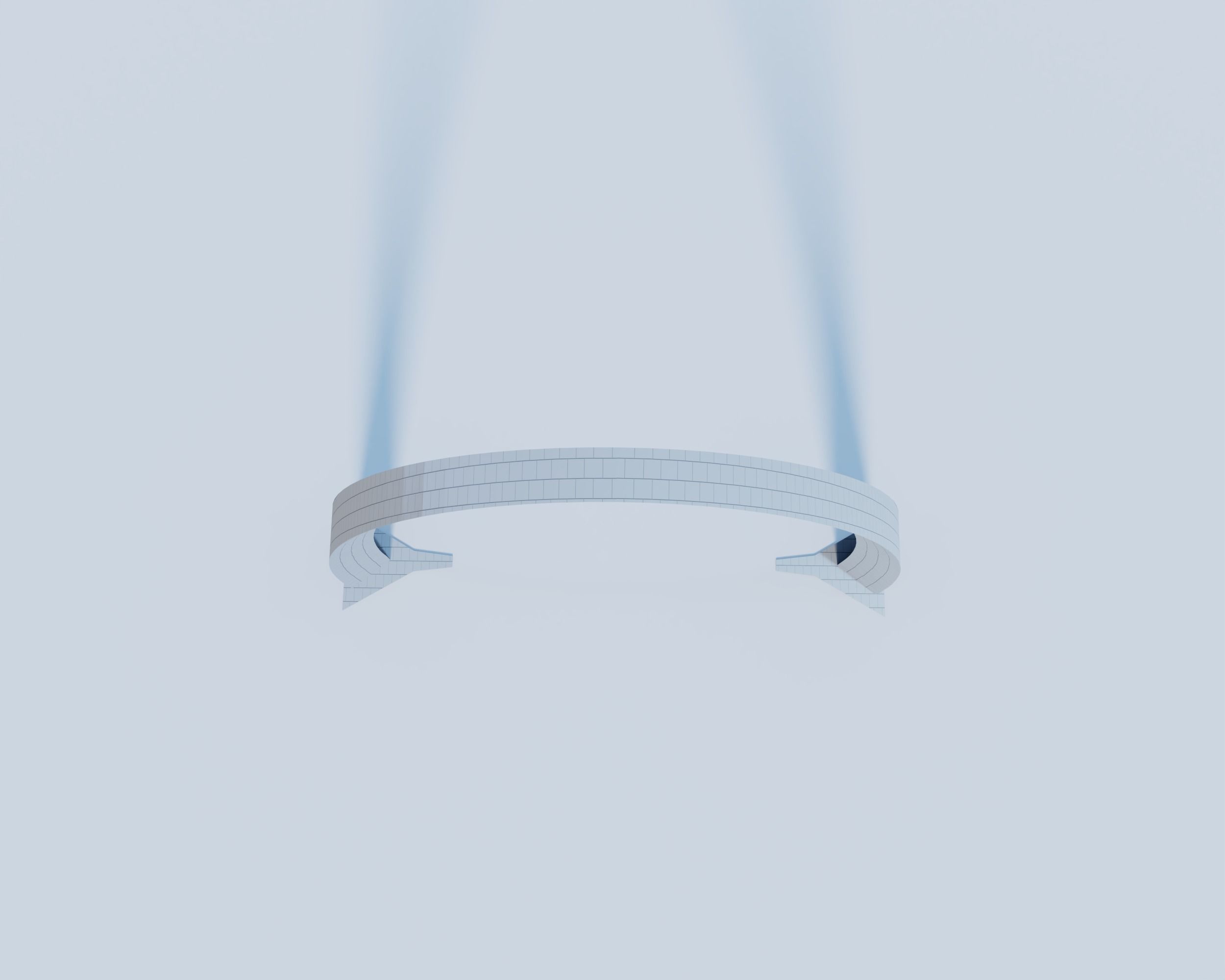 The Gateway Arch Low-poly 3D model_3