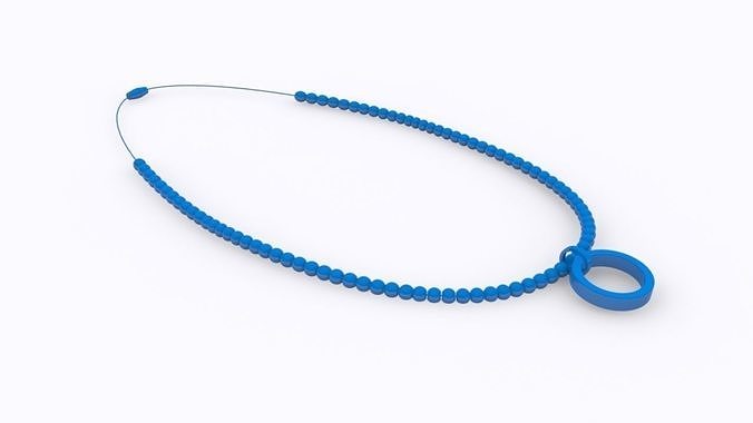 Nacklace necklace Free 3D print model
