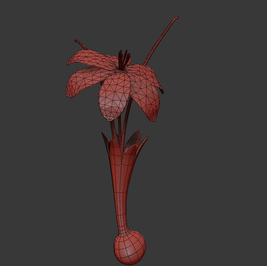 ANIMATED FLOWERS COLLECTION 3D model_38