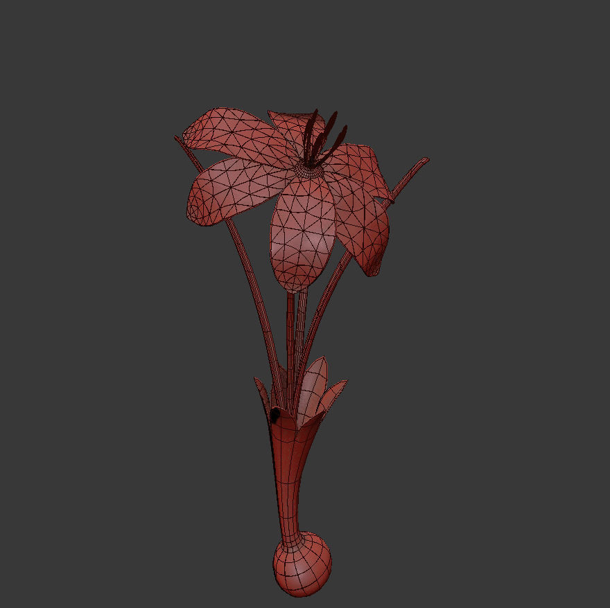 ANIMATED FLOWERS COLLECTION 3D model_31