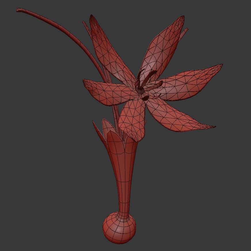 ANIMATED FLOWERS COLLECTION 3D model_28