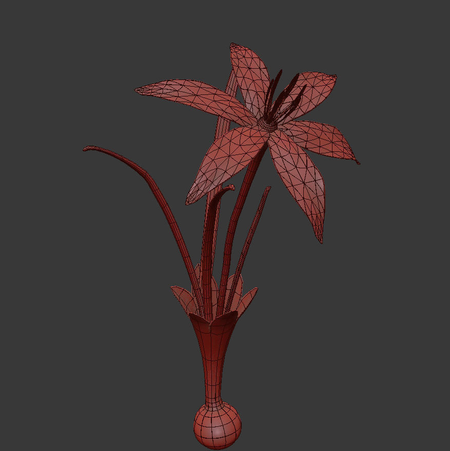 ANIMATED FLOWERS COLLECTION 3D model_29